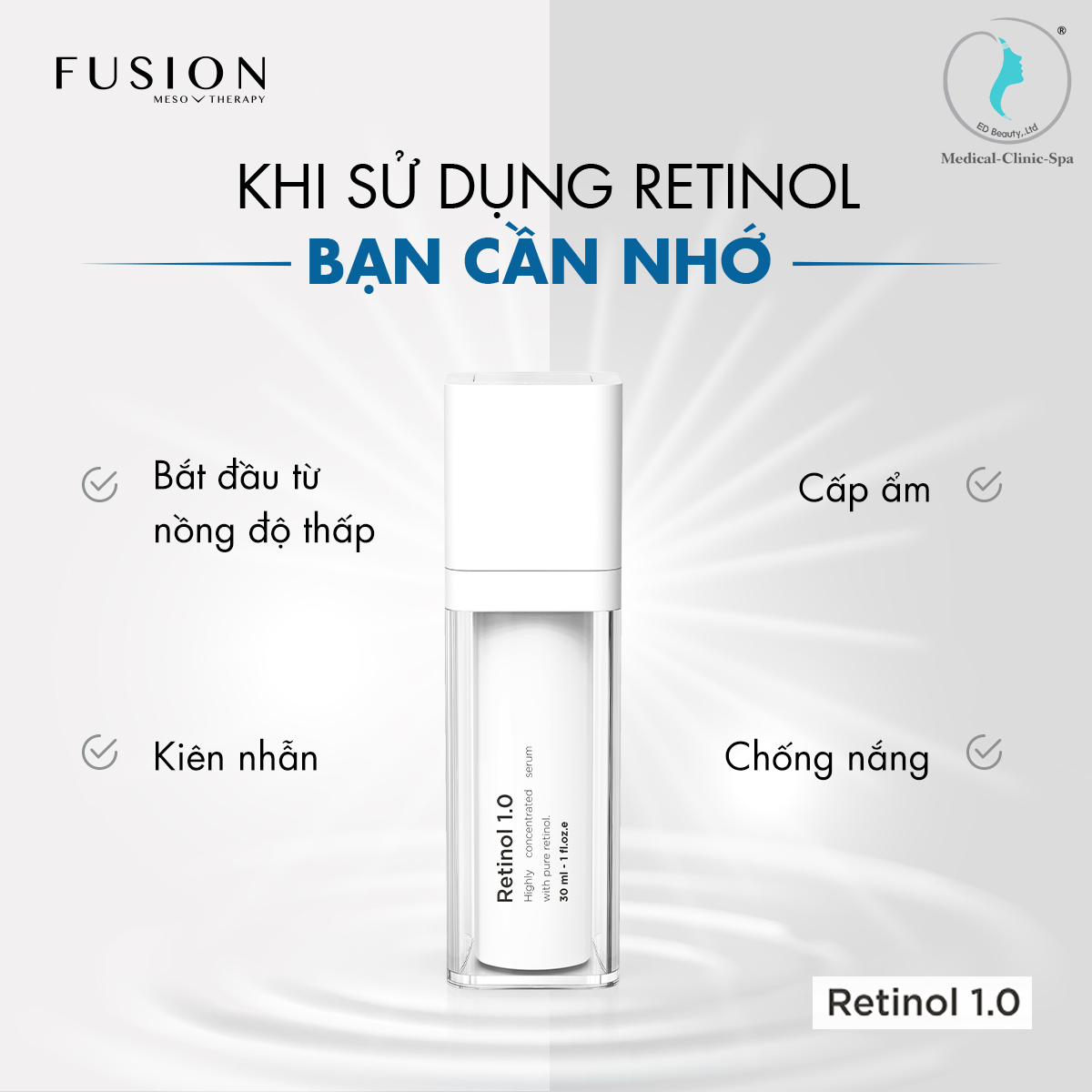 1. Tổng Quan Về Retinol 1.0 Fusion